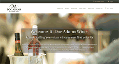 Desktop Screenshot of docadamswines.com.au
